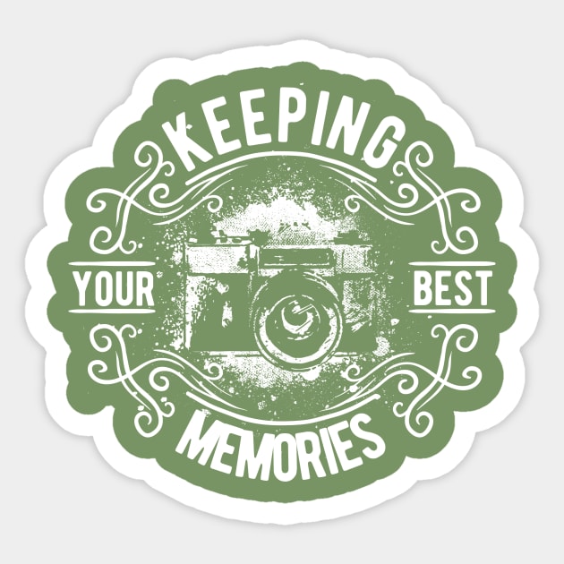 Keeping your best memories Sticker by ByVili